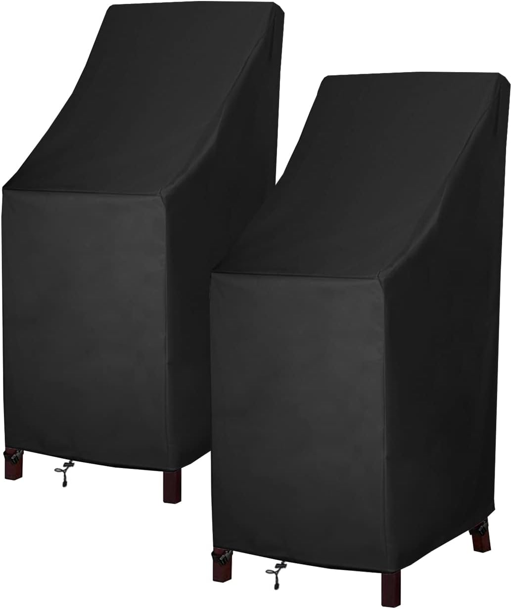 Outdoor Furniture Covers - Stackable Patio Chair Covers, Heavy Duty