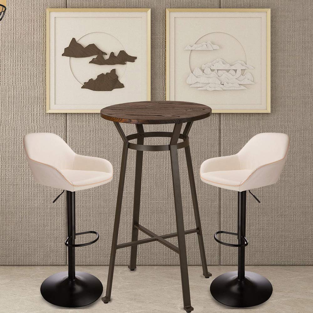 Outdoor Furniture Kitchener - 3Pc Pub Table & Swivel PU