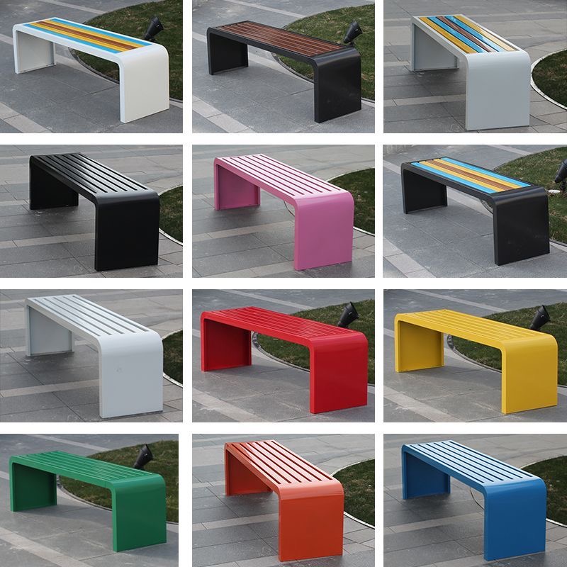 Garden Bench Metal - 1m-1.8m cold rolled steel metal bench
