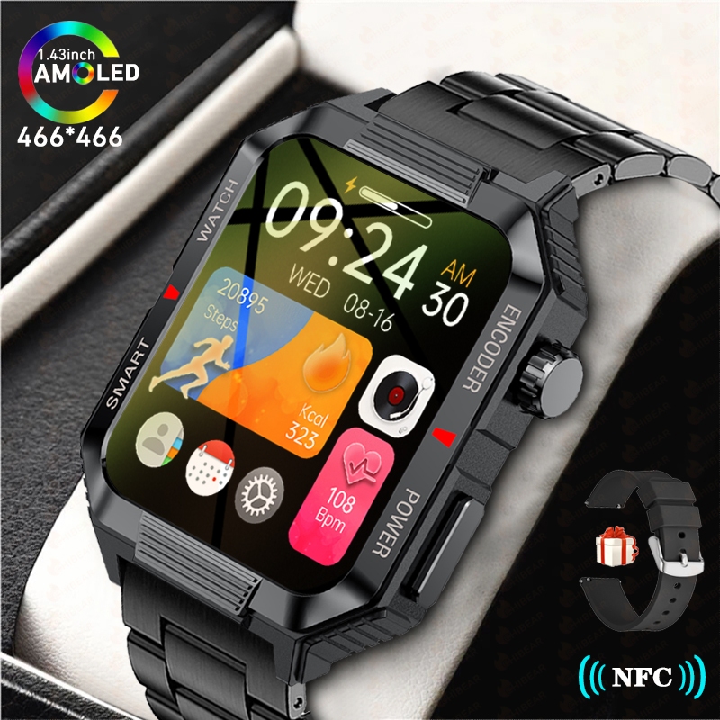 Outdoor Rug Waterproof - 2025 New Rugged Military Smart Watch