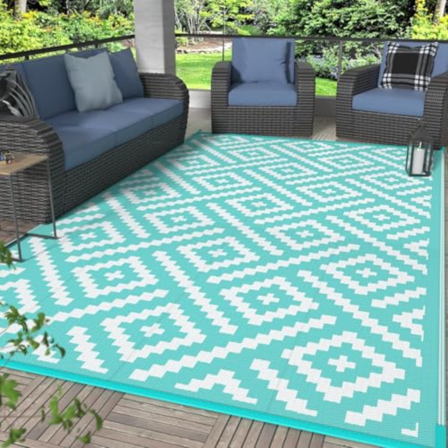 Outdoor Rug Waterproof - Outdoor Rug for Patio Clearance Waterproof