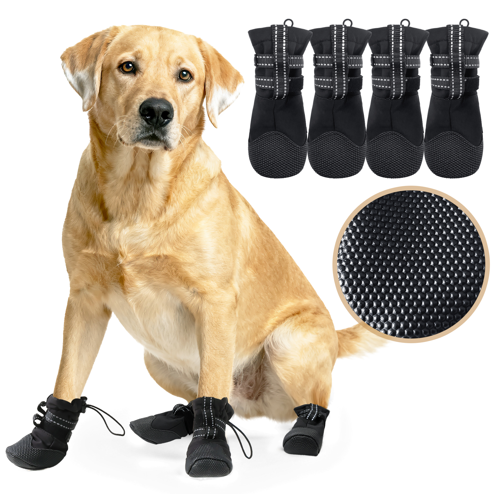 Outdoor Rug Waterproof - Dog Boots,Waterproof Dog Shoes,Dog Booties with