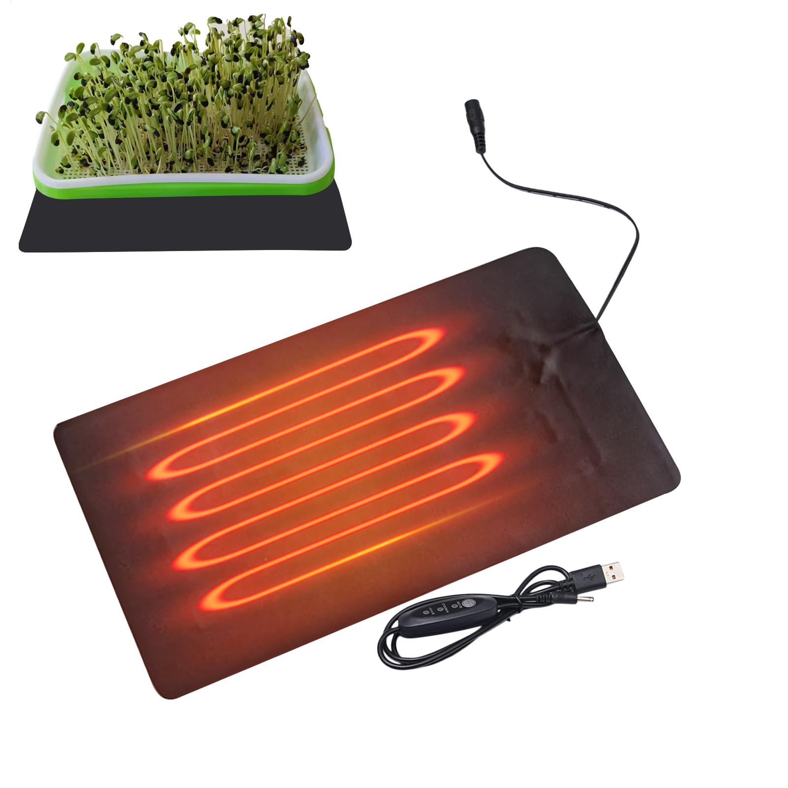 Outdoor Rug Waterproof - 3 Temperature Adjustable Plant Heater Mat,Waterproof