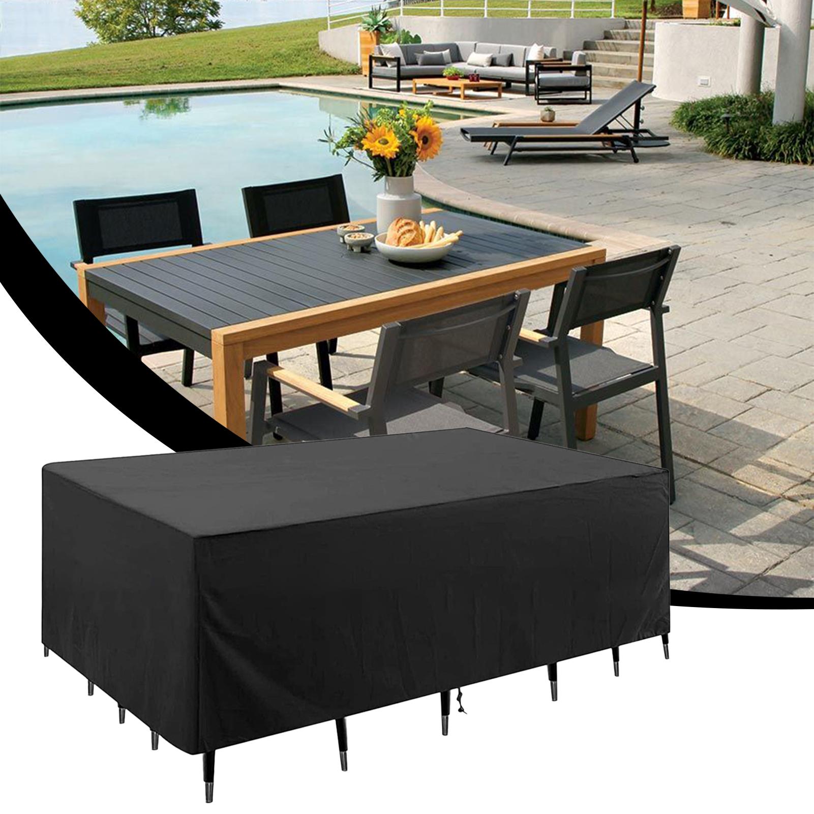 Outdoor Furniture Covers - Outside Table Cover Sun Protection Furniture