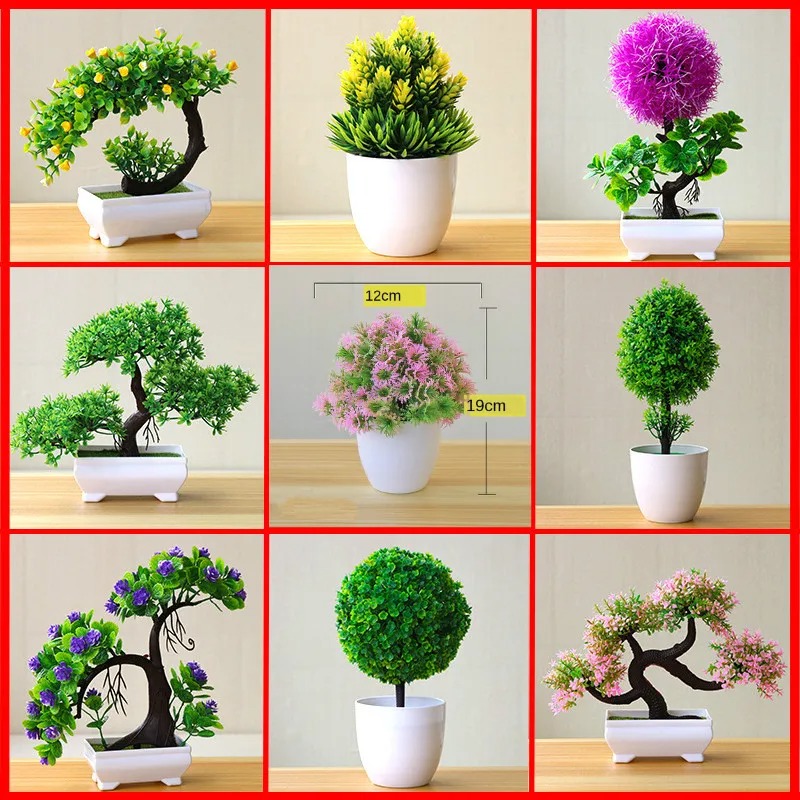 Outdoor Furniture Designer - Artificial Small Tree Potted Plant Fake