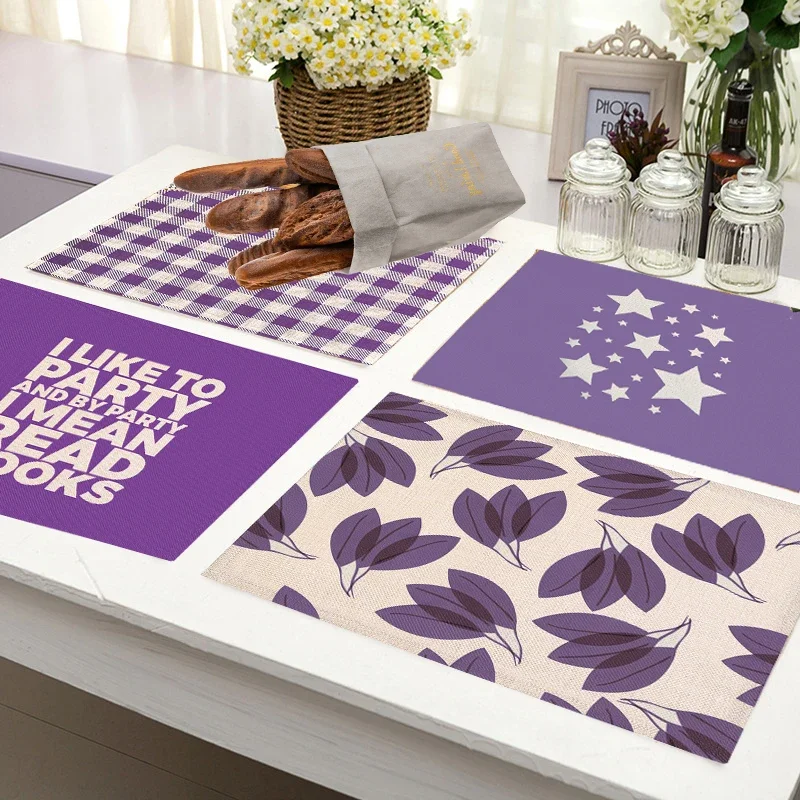 Purple Geometric Pattern Kitch – Outdoor Furniture Dining recenzja i cena