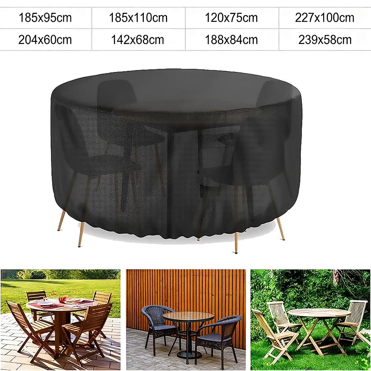 Multi Size Round Patio Furnitu – Outdoor Furniture Designer recenzja i cena