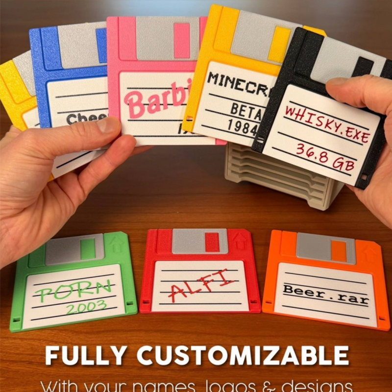 6pcs Retro Floppy Disk Shaped  – Outdoor Furniture Dining recenzja i cena