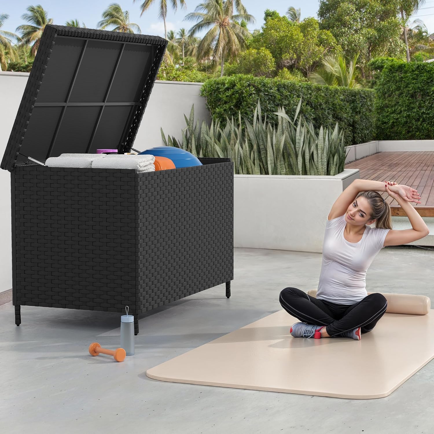 230 gal outdoor storage box, x – Outdoor Furniture Cushion recenzja i cena