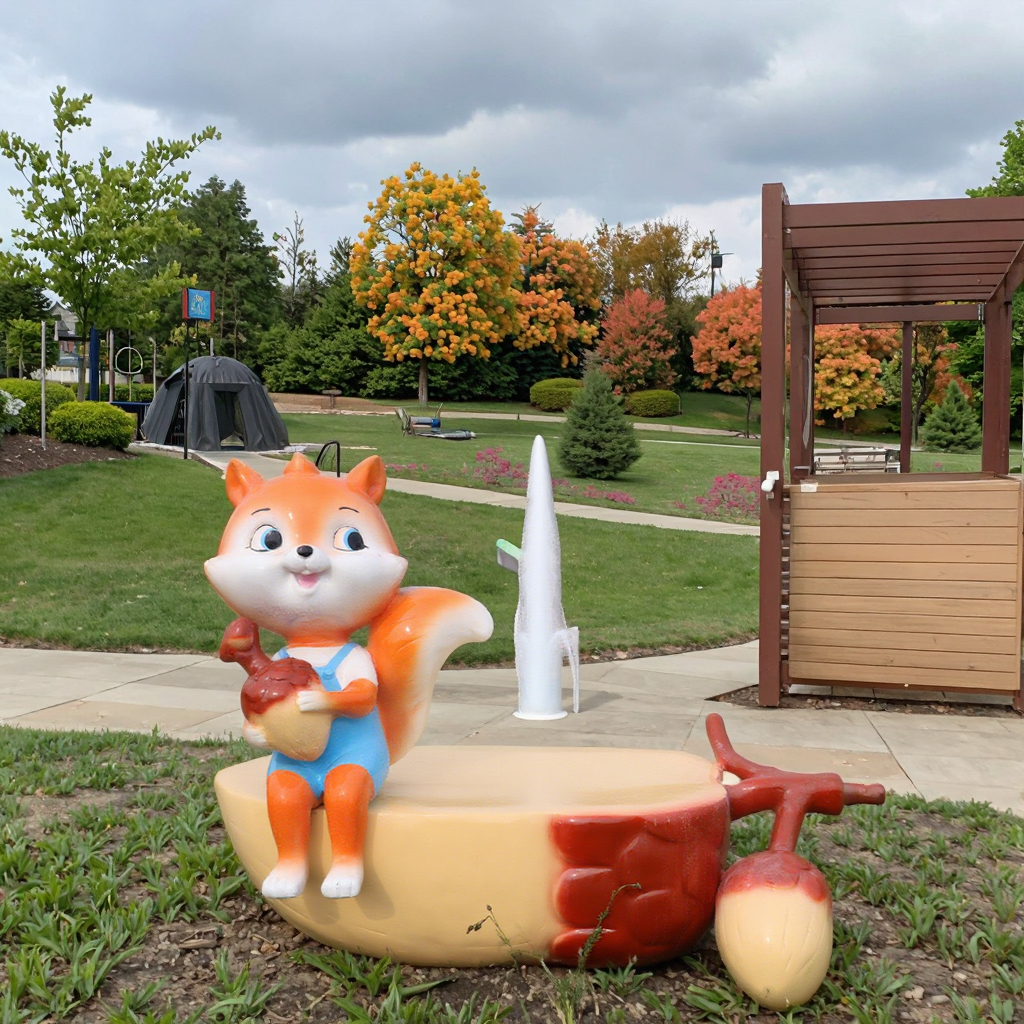 Metal Squirrel Chair Statue Du – Garden Bench Metal recenzja i cena
