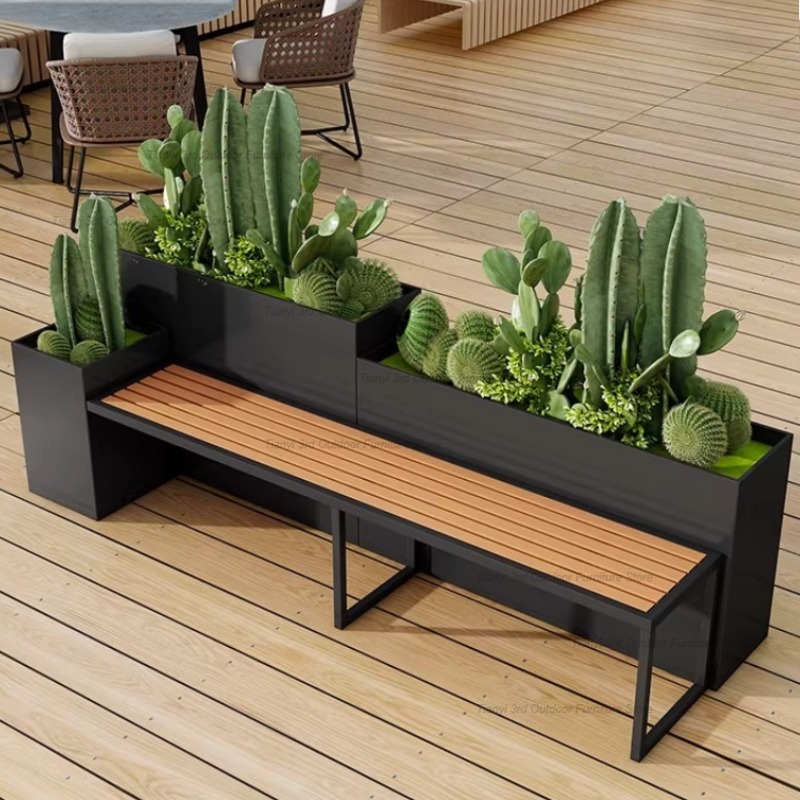 Nordic Stainless Steel Planter – Garden Bench Metal recenzja i cena
