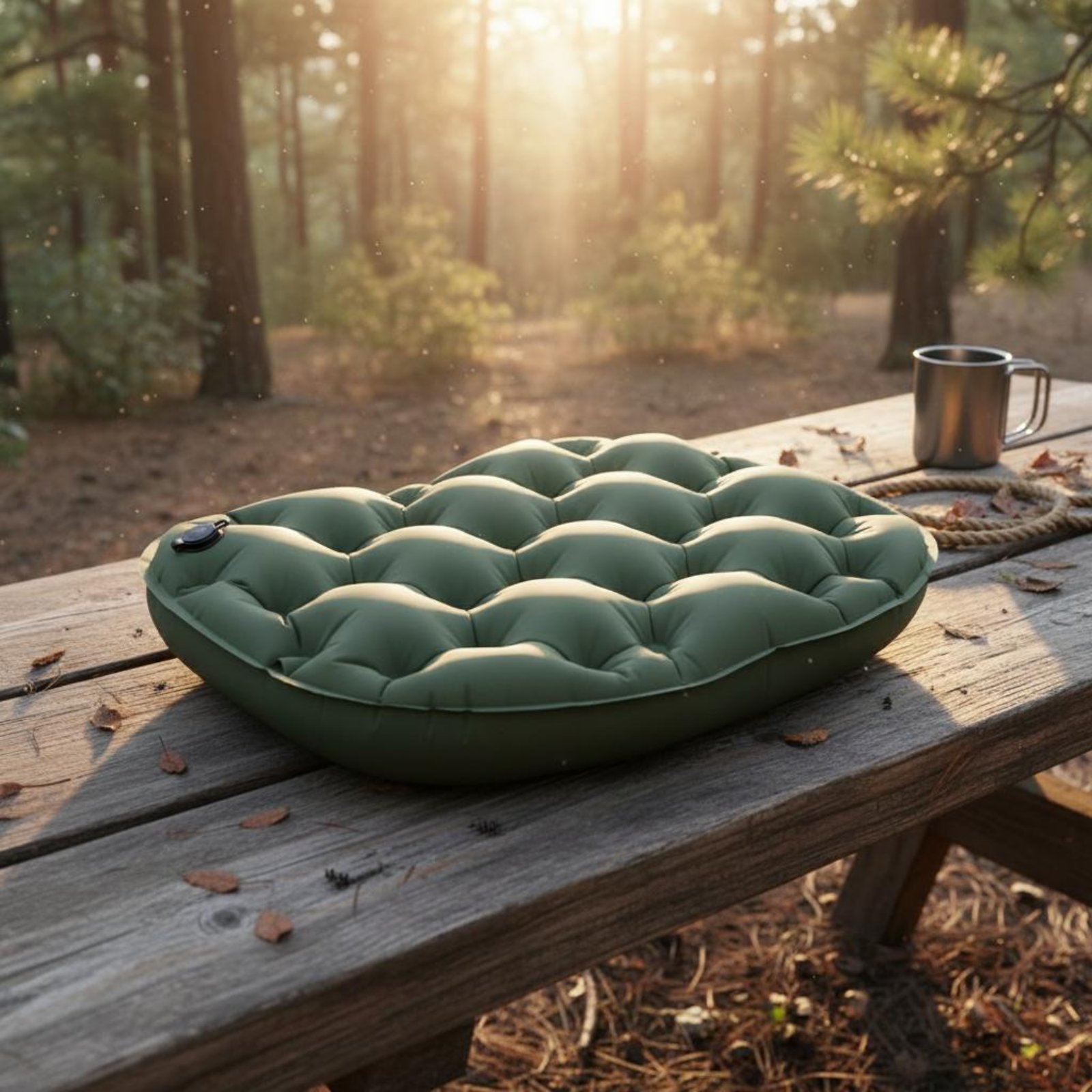 Inflatable Seat Cushion Tufted – Outdoor Furniture Cushion recenzja i cena
