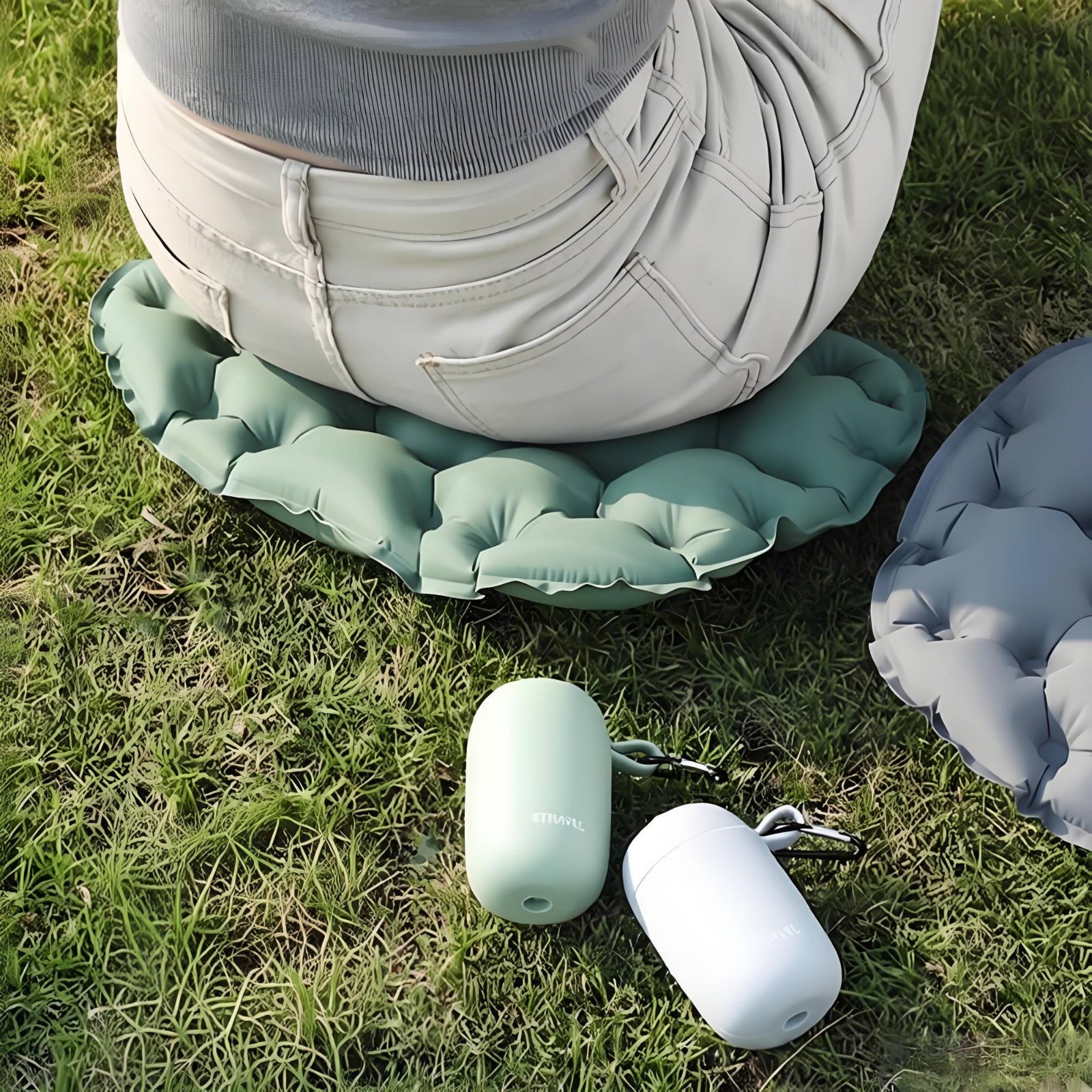 Inflatable Seat Cushion Tufted – Outdoor Furniture Cushion recenzja i cena