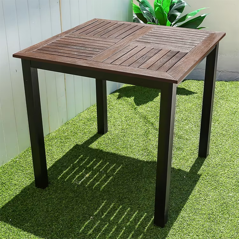 80cm Outdoor Table Wood Grain  – Outdoor Furniture Kitchener recenzja i cena