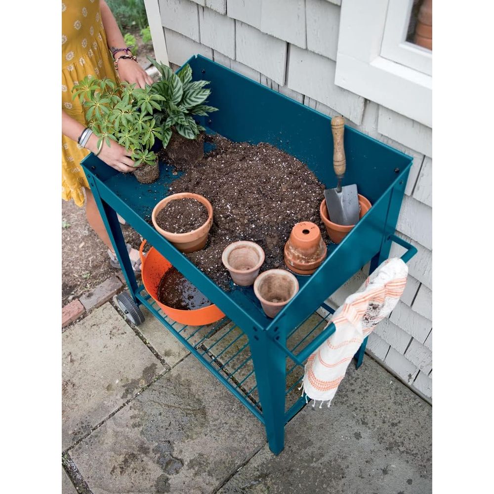 Demeter Metal Potting Bench wi – Garden Bench Metal recenzja i cena