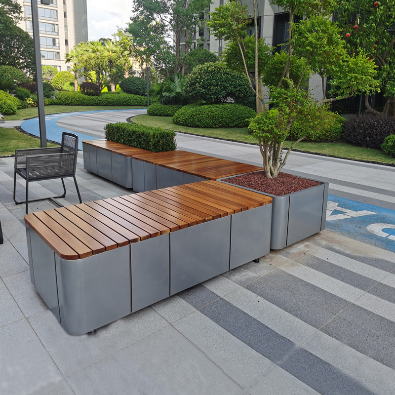 Combination Metal Planter Benc – Garden Bench Metal recenzja i cena
