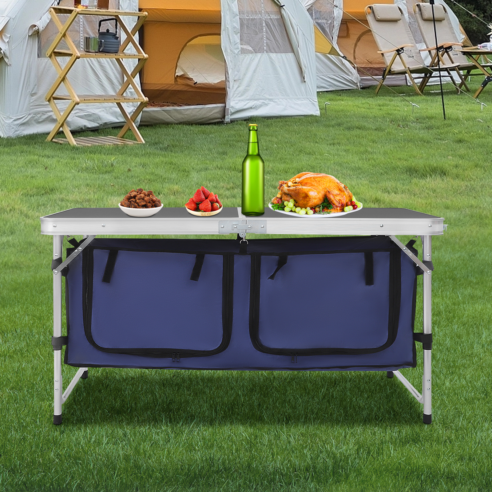 Camping Folding Table Cooking  – Outdoor Furniture Kitchener recenzja i cena