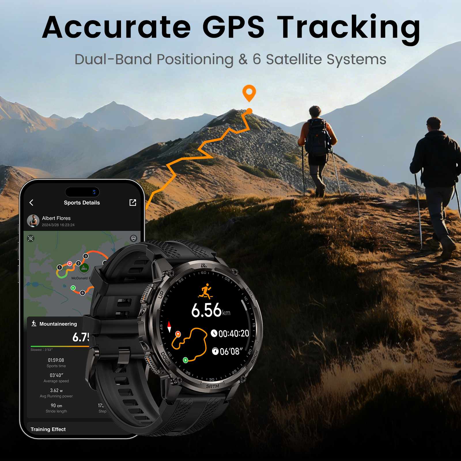 KOSPET TANK T4C Smartwatch Men – Outdoor Rug Waterproof recenzja i cena