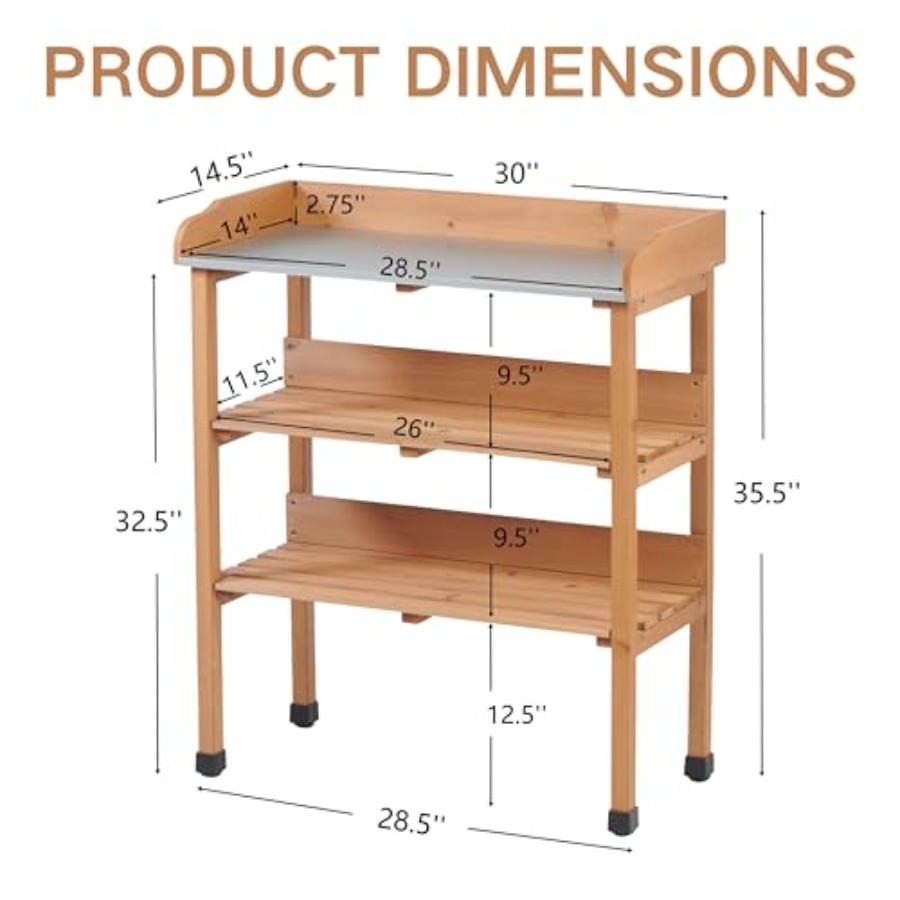 Outdoor potting bench with met – Garden Bench Metal recenzja i cena