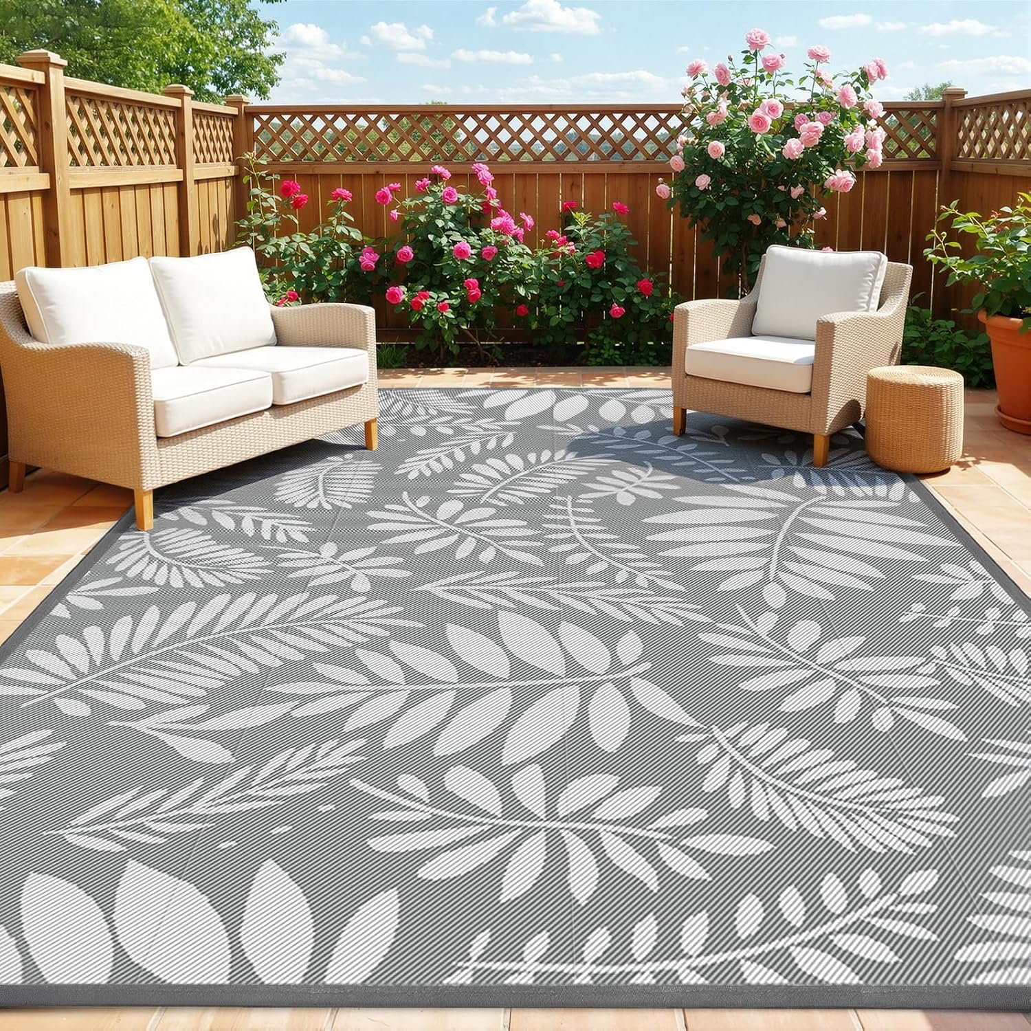 5x8 ft Outdoor Waterproof Reve – Outdoor Rug Waterproof recenzja i cena