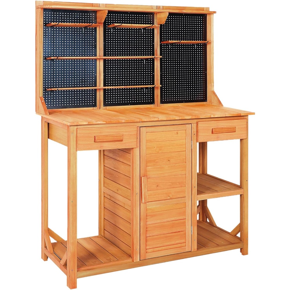 Outdoor Potting Bench,Wooden P – Garden Bench Metal recenzja i cena
