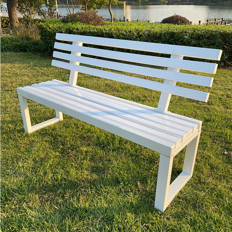 Internet celebrity White bench – Garden Bench Metal recenzja i cena
