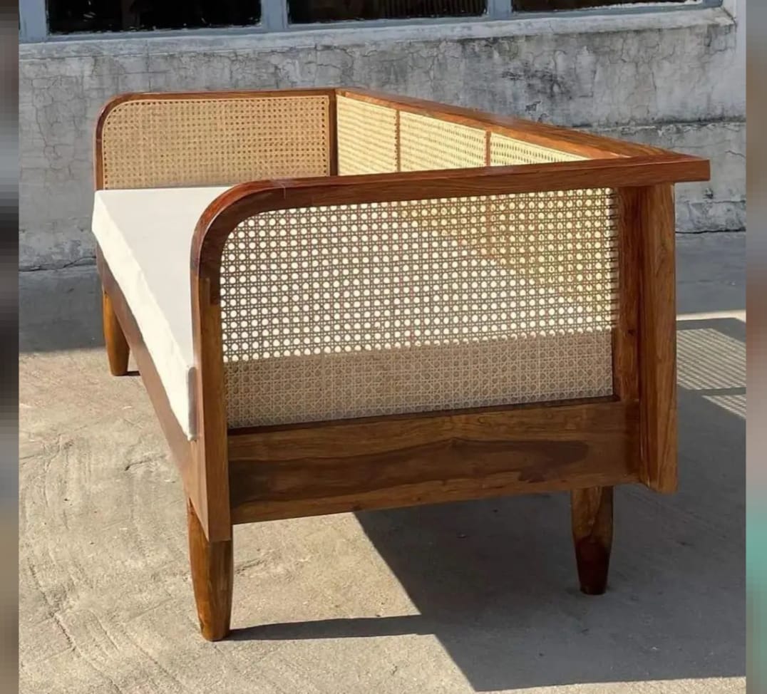 Modern Design Natural 3 Seater – Garden Bench Metal recenzja i cena