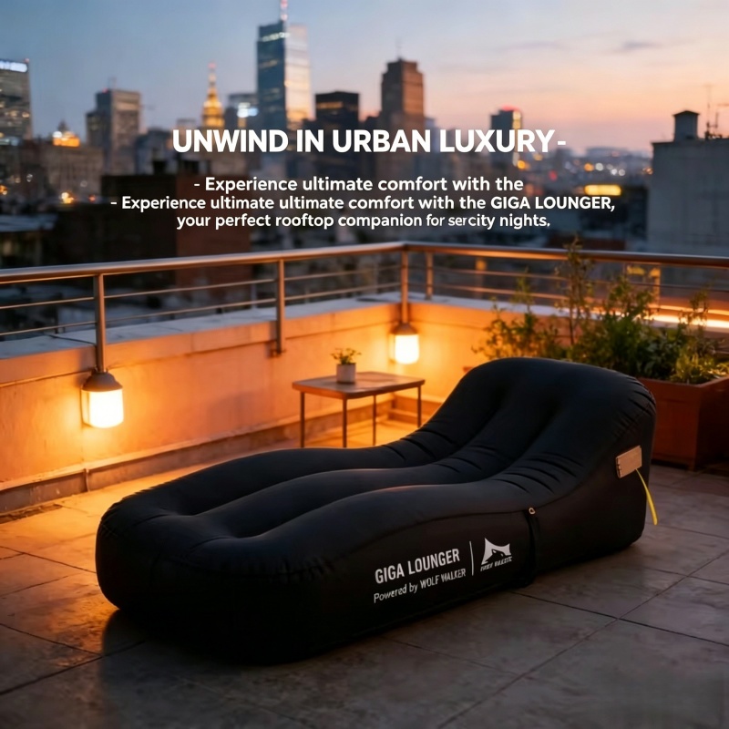 LXZ Automatic Inflatable Chair – Outdoor Furniture Cushion recenzja i cena