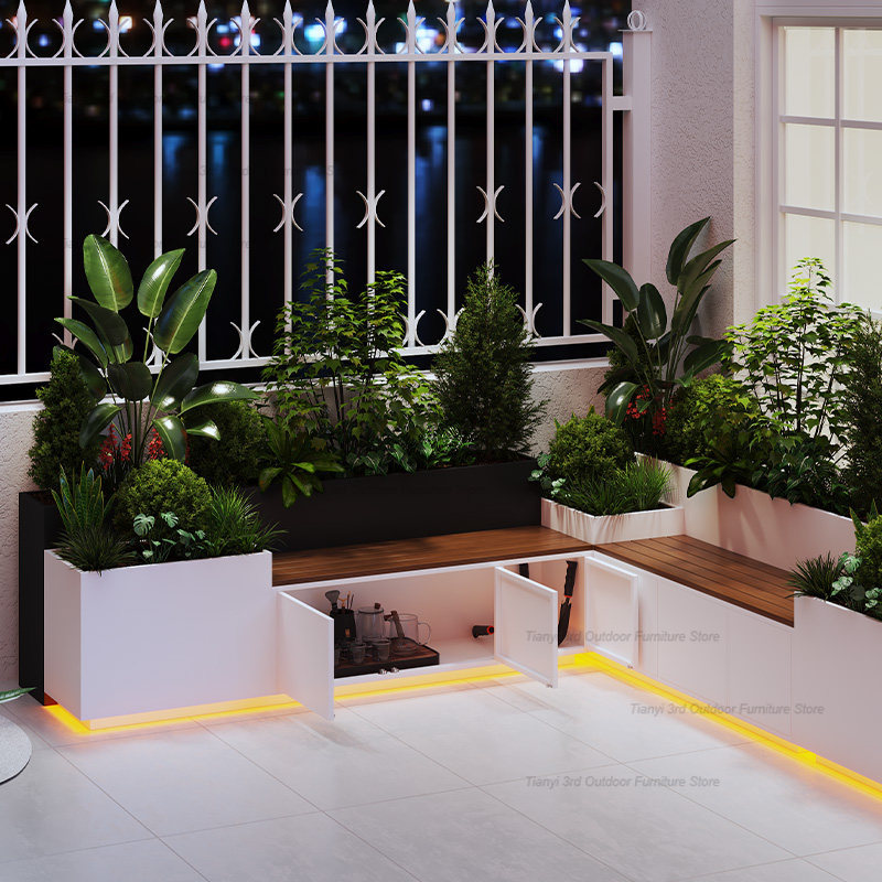 Nordic Creative Terrace Lumino – Garden Bench Metal recenzja i cena