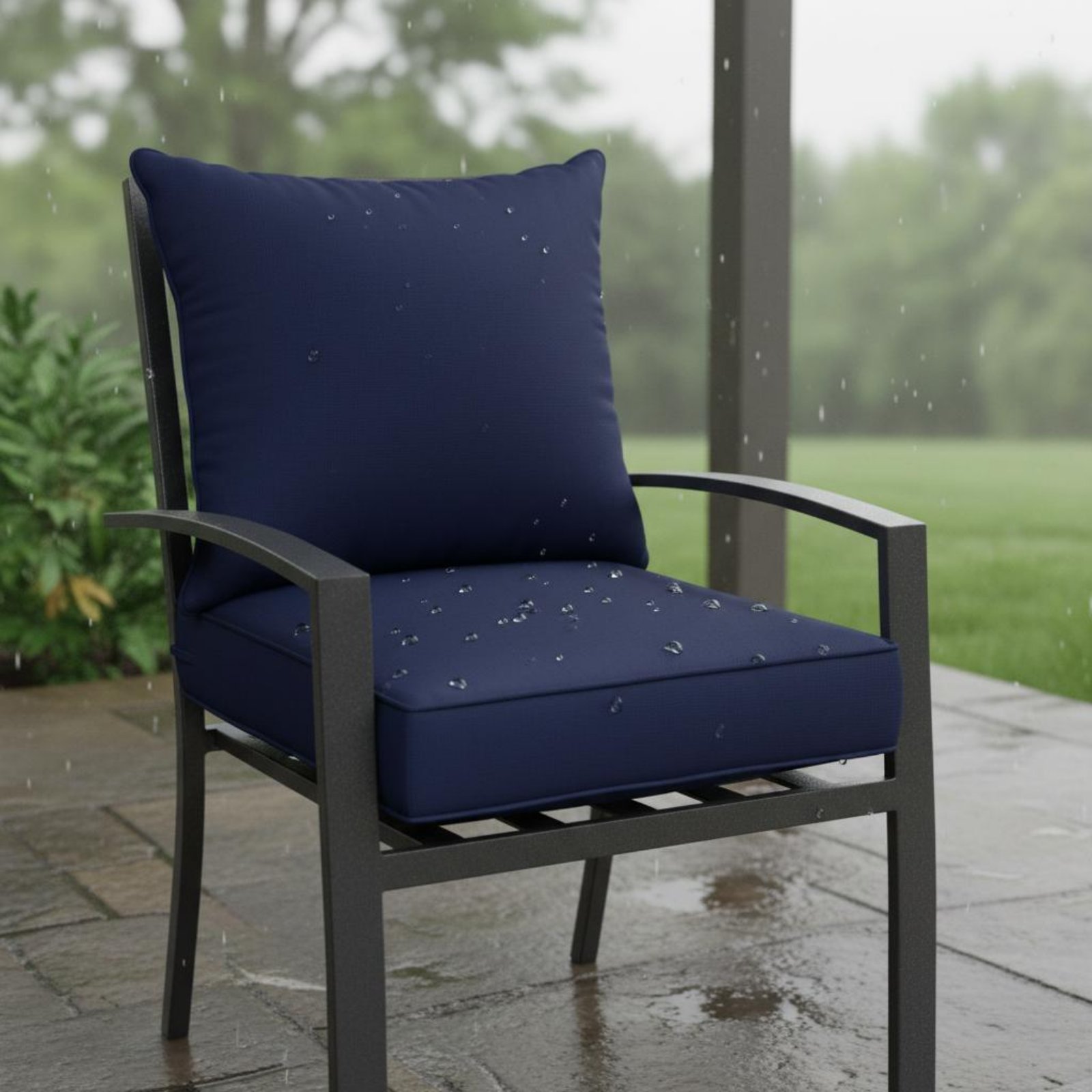 Patio Chair Pad Hidden Closure – Outdoor Furniture Cushion recenzja i cena