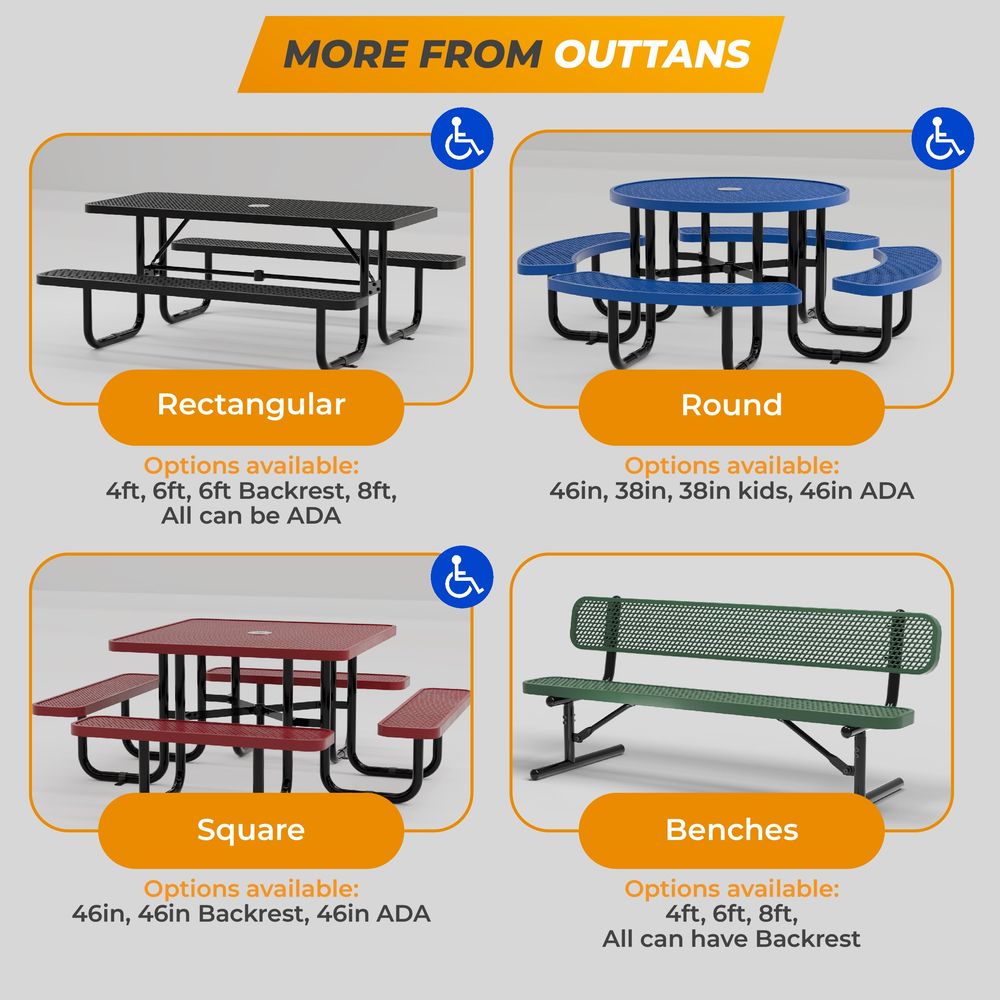 Outdoor Metal Bench, Thermopla – Garden Bench Metal recenzja i cena