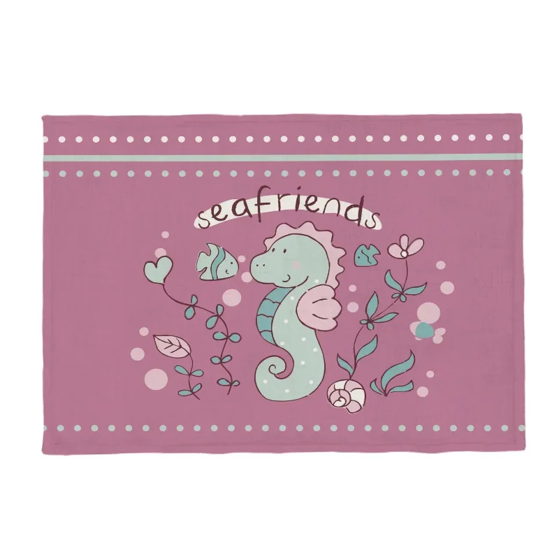Cartoon Ocean Theme Placemat,  – Outdoor Furniture Dining recenzja i cena