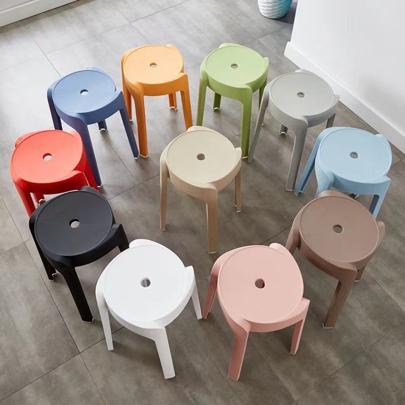 1Pc Plastic Stool Thickened Ho – Outdoor Furniture Dining recenzja i cena